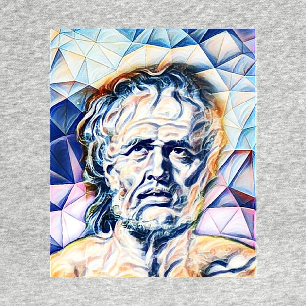 Lucius Annaeus Seneca Portrait | Lucius Annaeus Seneca Artwork 12 by JustLit